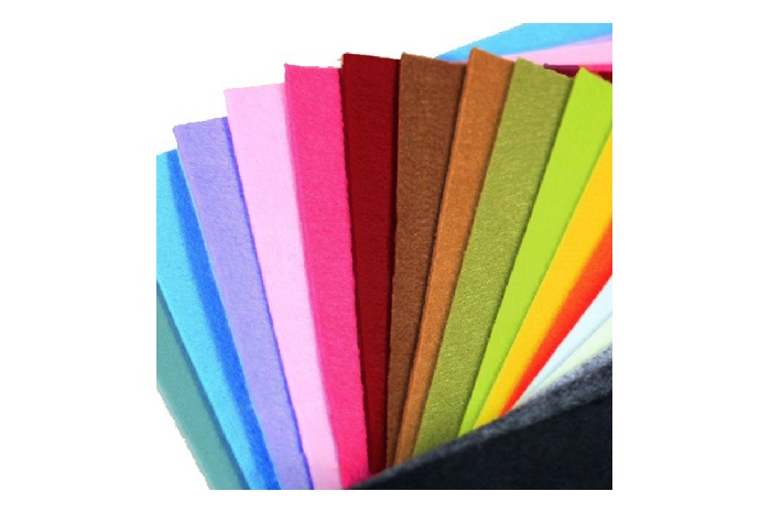 Non-woven Craft Felt Needle Punched Wool