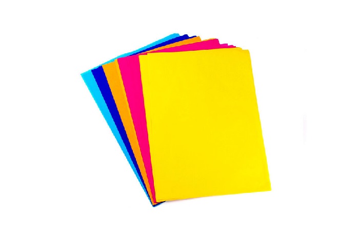 Colorful Fluorescent Tissue Paper